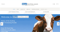 Desktop Screenshot of bluebovine.com